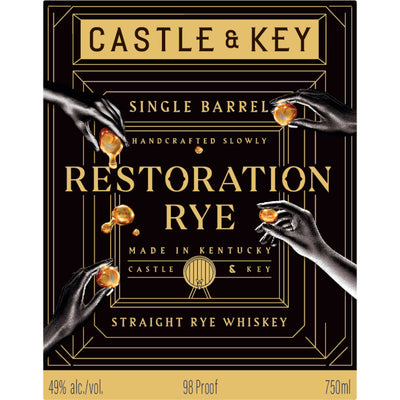 Castle & Key Restoration Rye Single Barrel 2024 Release - Goro's Liquor