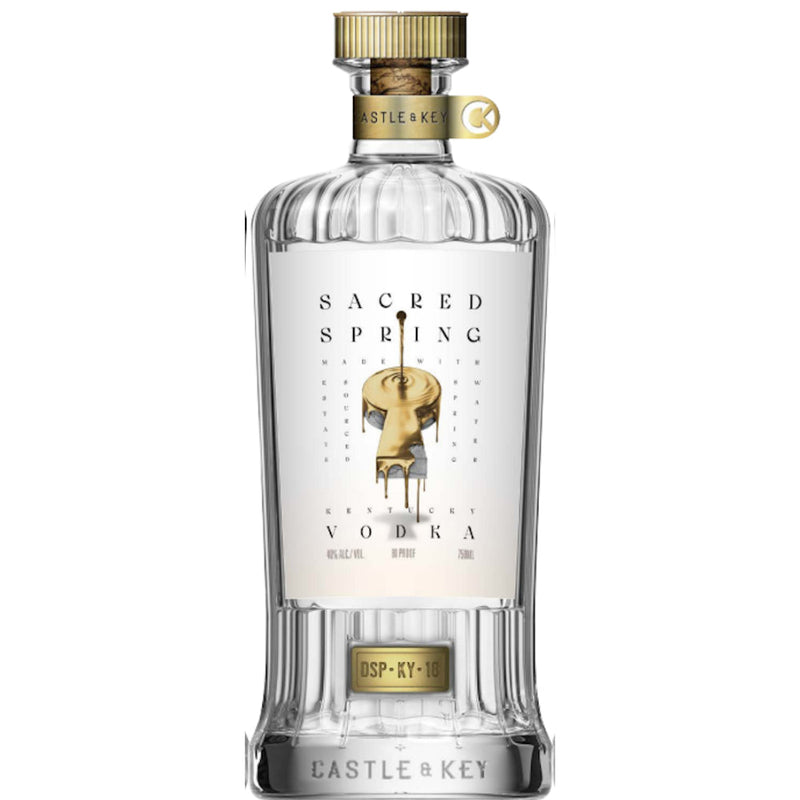 Castle & Key Sacred Spring Vodka - Goro&