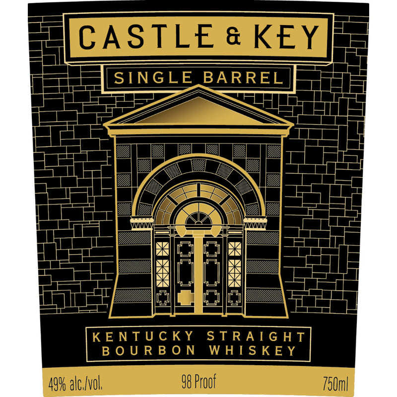 Castle & Key Single Barrel Kentucky Straight Bourbon - Goro&