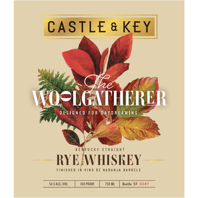 Castle & Key The Woolgatherer Kentucky Straight Rye Whiskey - Goro's Liquor