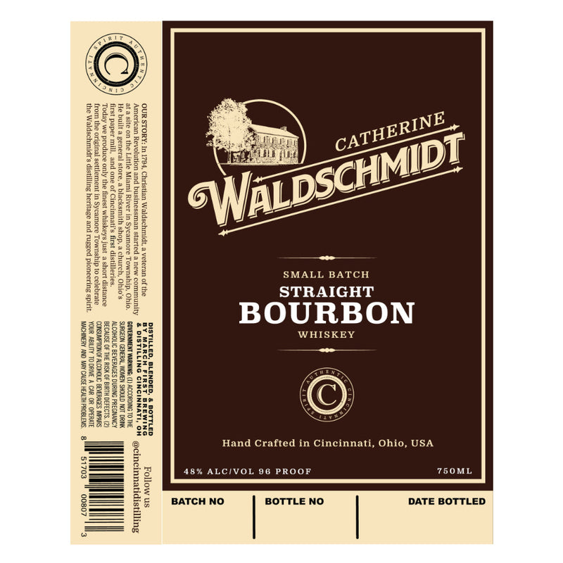 Catherine Waldschmidt Small Batch Straight Bourbon - Goro&