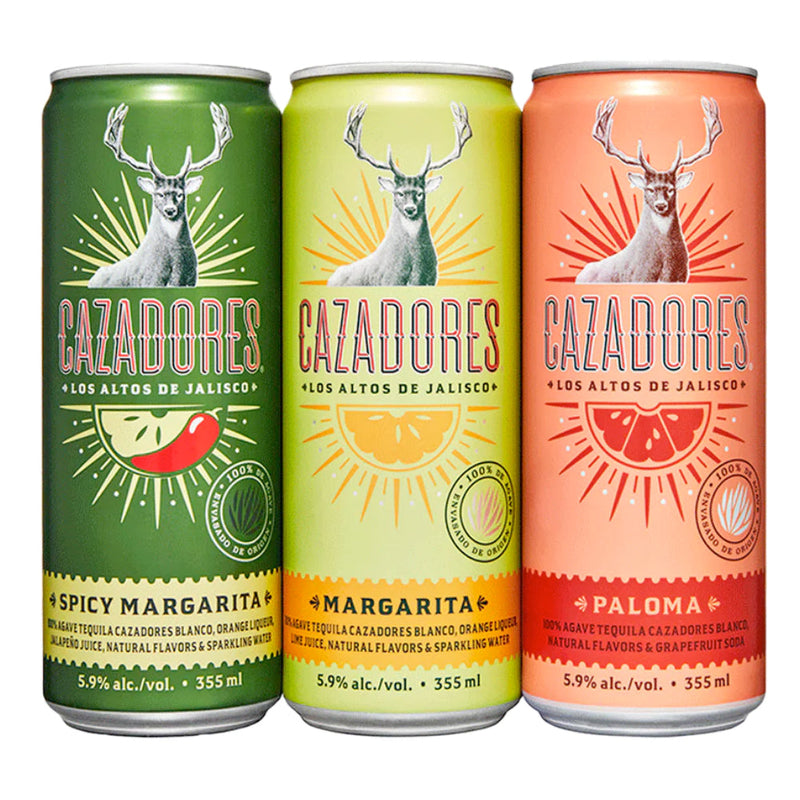 Cazadores Canned Cocktail Variety 6pk - Goro&