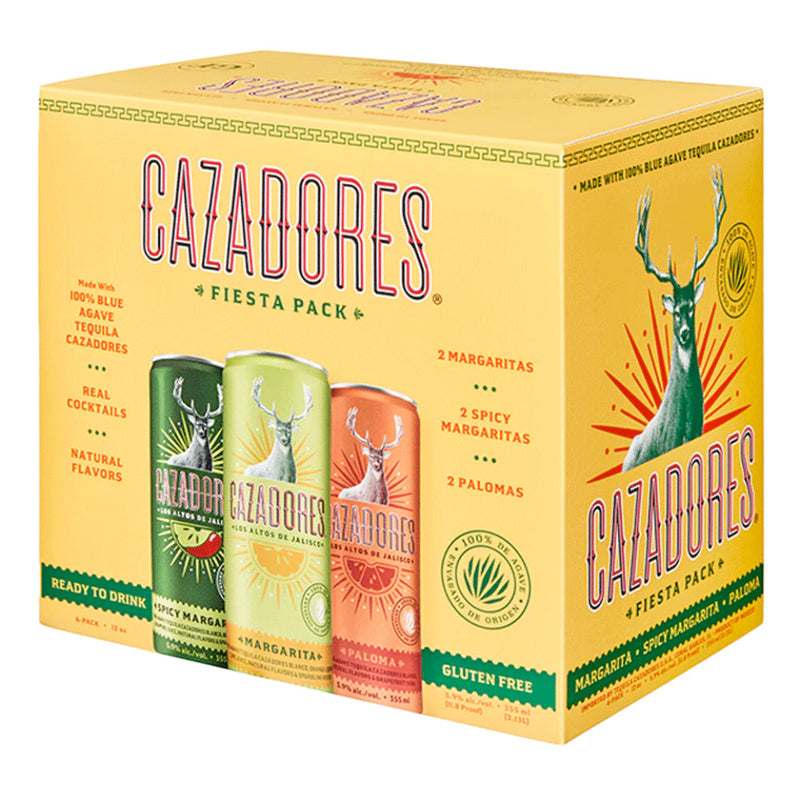 Cazadores Canned Cocktail Variety 6pk - Goro&