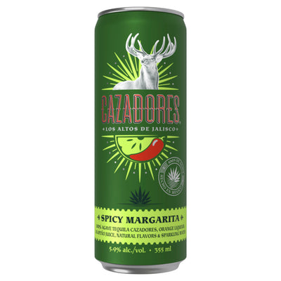 Cazadores Spicy Margarita Canned Cocktail 4pk - Goro's Liquor