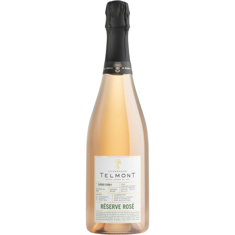 Champagne Telmont Réserve Rosé by Leonardo DiCaprio - Goro&