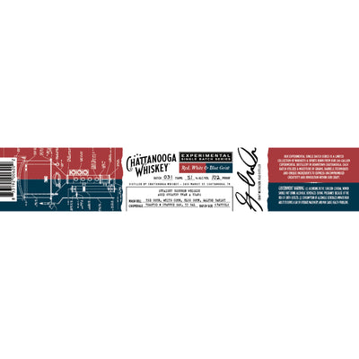 Chattanooga Whiskey Experimental Single Batch 31 Red, White & Blue Grist - Goro's Liquor