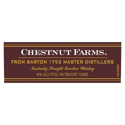 Chestnut Farms 90 Proof Bourbon - Goro's Liquor