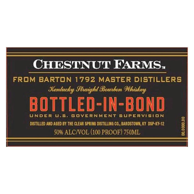 Chestnut Farms Bottled In Bond Bourbon - Goro&