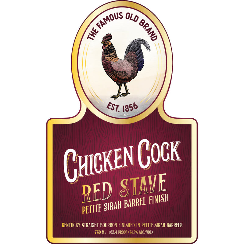 Chicken Cock Red Stave Straight Bourbon - Goro&