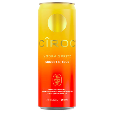 Ciroc Vodka Spritz Sunset Citrus 4PK Cans - Goro's Liquor