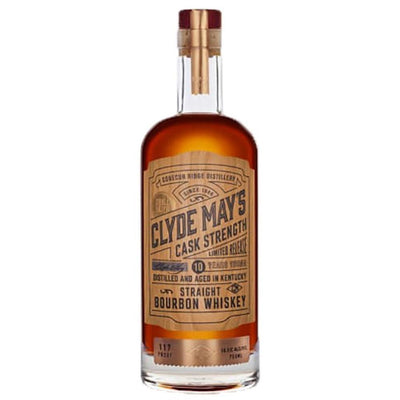 Clyde May’s Cask Strength 10 Year Old Bourbon Bourbon Clyde May's