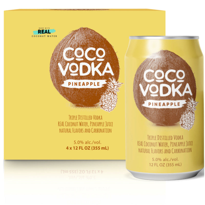 Coco Vodka Pineapple 4PK - Goro&
