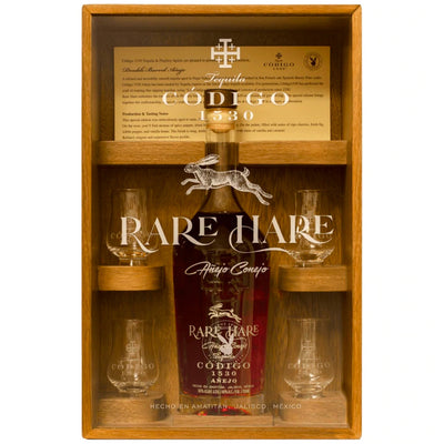 Código X Playboy Rare Hare Limited Edition Double Barrel Añejo Tequila - Goro's Liquor