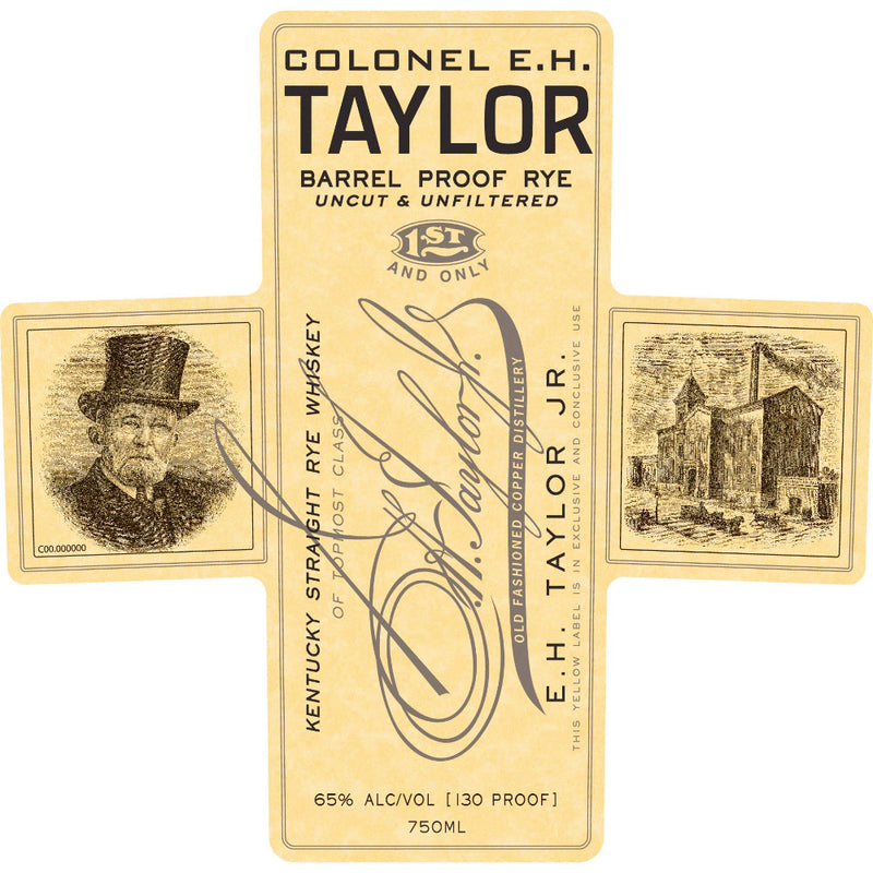 Colonel E.H. Taylor Barrel Proof Rye - Goro&