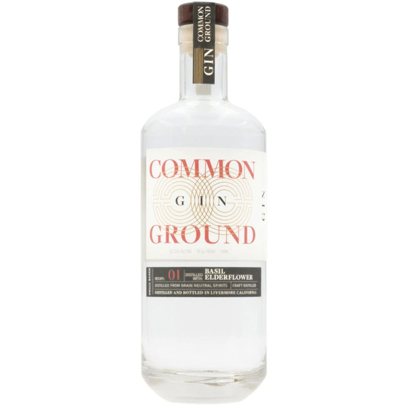 Common Ground Gin Recipe 01 - Basil and Elderflower - Goro&