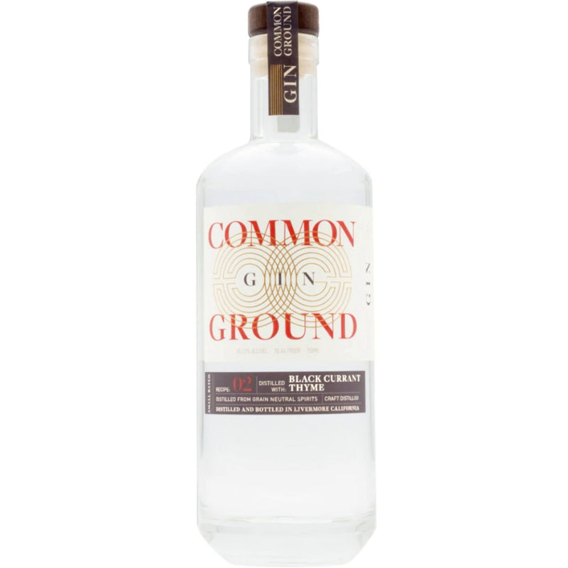 Common Ground Gin Recipe 02 - Black Currant and Thyme - Goro&