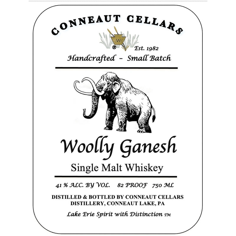 Conneaut Cellars Woolly Ganesh Single Malt Whiskey - Goro&