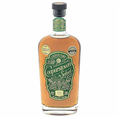 Cooperstown Select Straight Rye Whiskey - Goro's Liquor