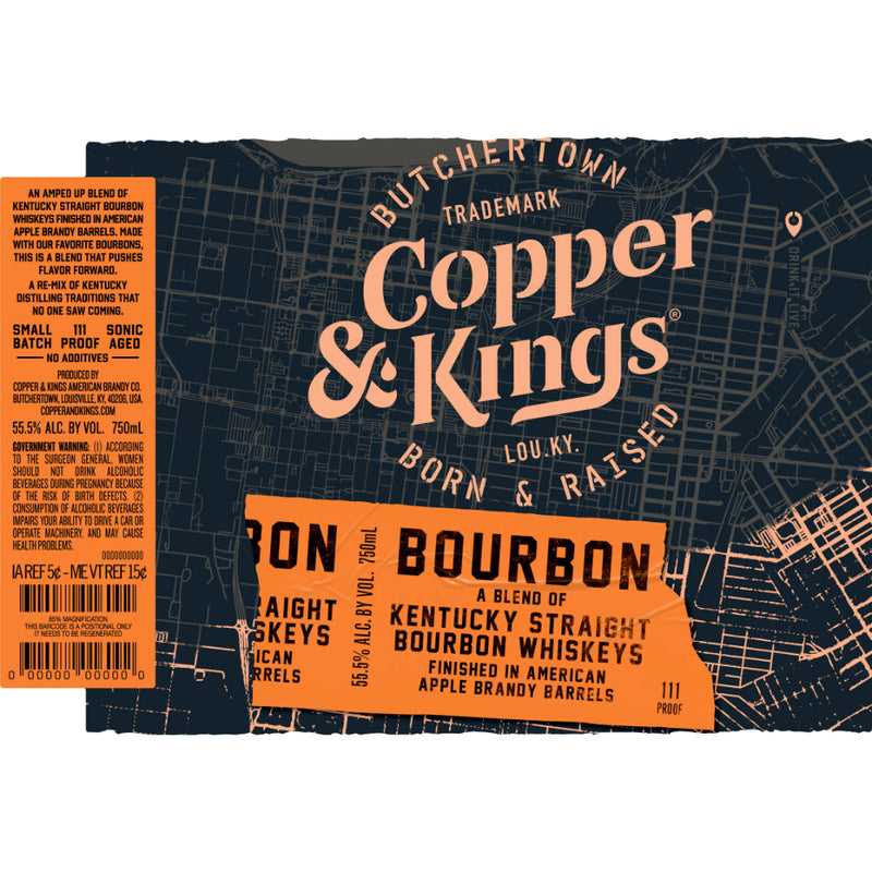 Copper & King’s Bourbon Finished in American Apple Brandy Barrels - Goro&