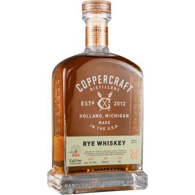 Coppercraft Distillery Rye Whiskey - Goro's Liquor