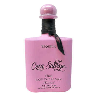 Cosa Salvaje Plata Tequila Pink By Tanya Tucker - Goro's Liquor