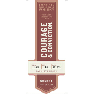 Courage & Conviction PX Sherry Single Cask - Goro's Liquor