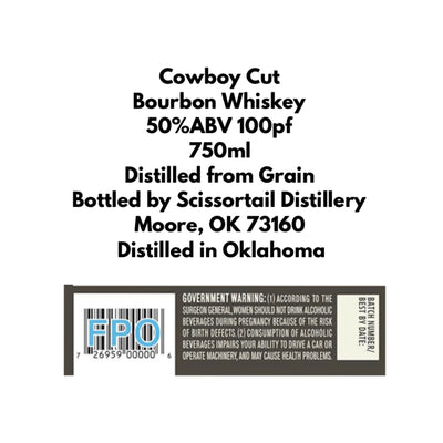 Cowboy Cut Bourbon Whiskey - Goro's Liquor