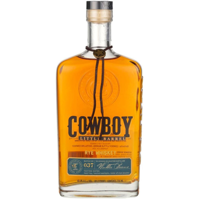 Cowboy Little Barrel Rye Whiskey - Goro&