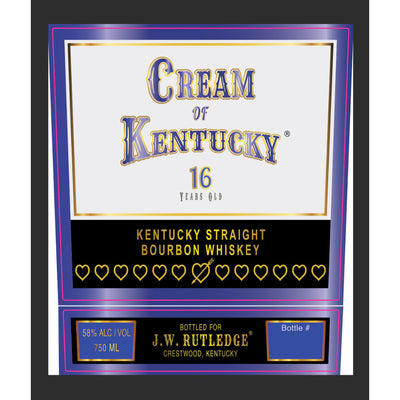 Cream Of Kentucky 16 Year Old Bourbon Bourbon Cream Of Kentucky   