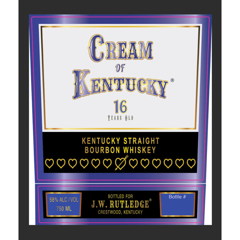 Cream Of Kentucky 16 Year Old Bourbon Bourbon Cream Of Kentucky   