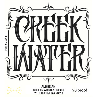 Creek Water Bourbon Whiskey - Goro's Liquor