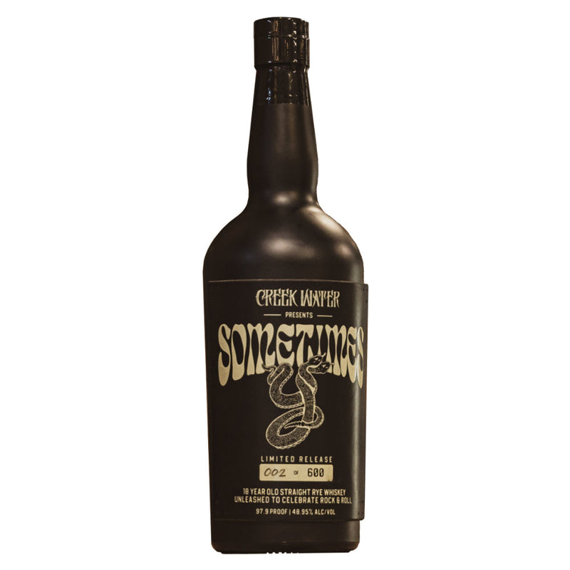 Creek Water "Sometimes Y" Rye Whiskey by Yelawolf - Goro&