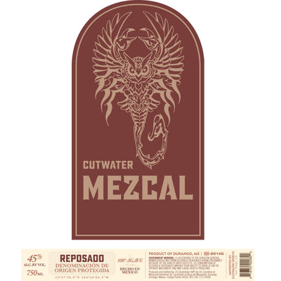 Cutwater Mezcal Reposado - Goro's Liquor