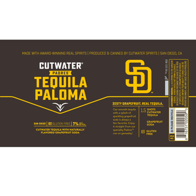 Cutwater Spirits San Diego Padres Tequila Paloma - Goro's Liquor