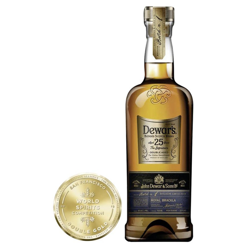 DEWAR’S 25 Year Old Scotch Dewar&