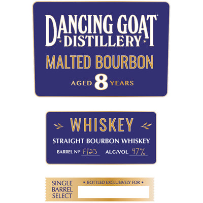 Dancing Goat 8 Year Old Malted Straight Bourbon - Goro's Liquor