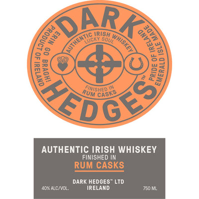 Dark Hedges Irish Whiskey Finished in Rum Casks - Goro's Liquor