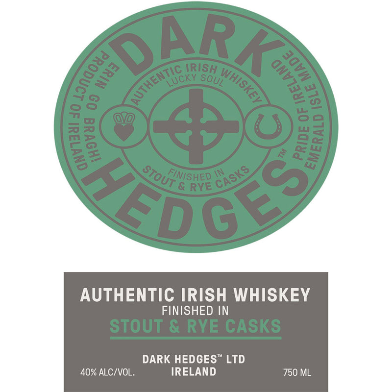 Dark Hedges Irish Whiskey Finished in Stout & Rye Casks - Goro&