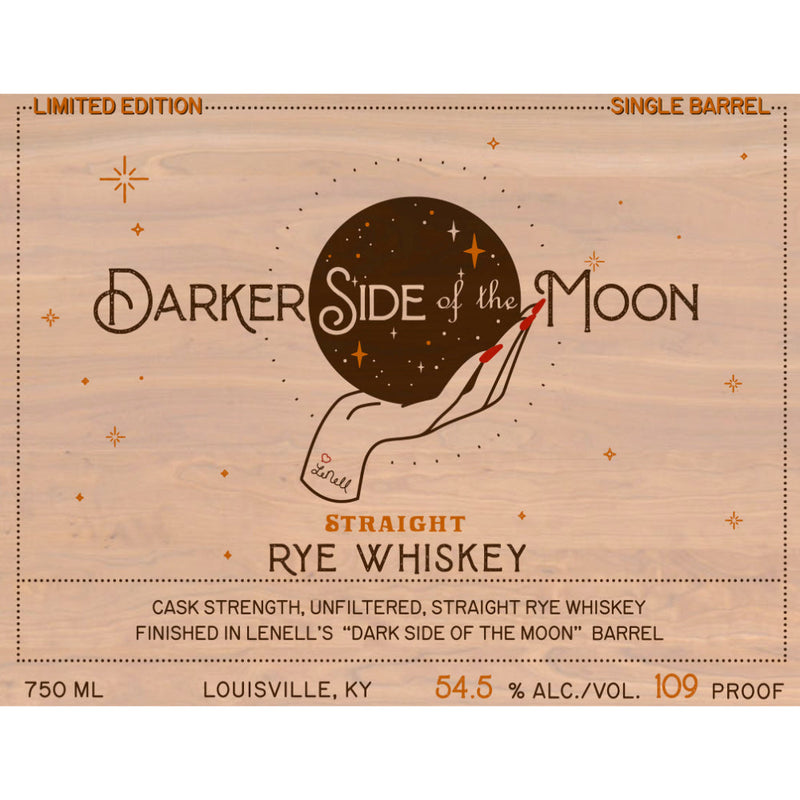 Darker Side of the Moon Straight Rye Whiskey - Goro&