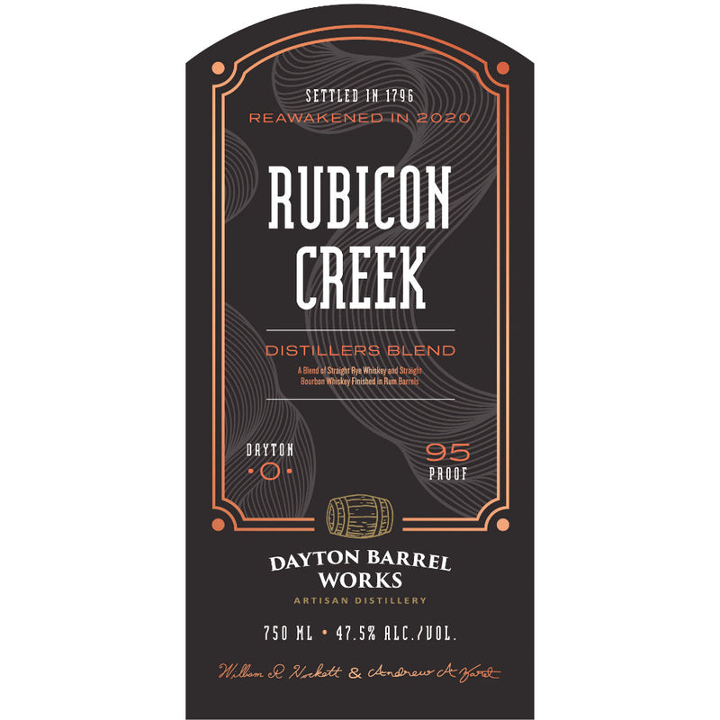 Dayton Barrel Works Rubicon Creek Distillers Blend - Goro&