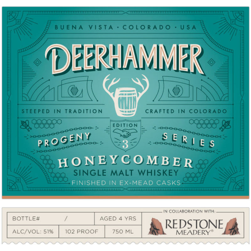 Deerhammer Progeny Series Honeycomber Single Malt Whiskey - Goro&