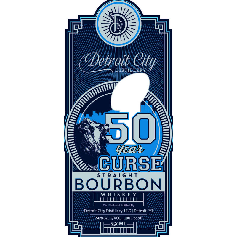 Detroit City Distillery 50 Year Curse Straight Bourbon - Goro&