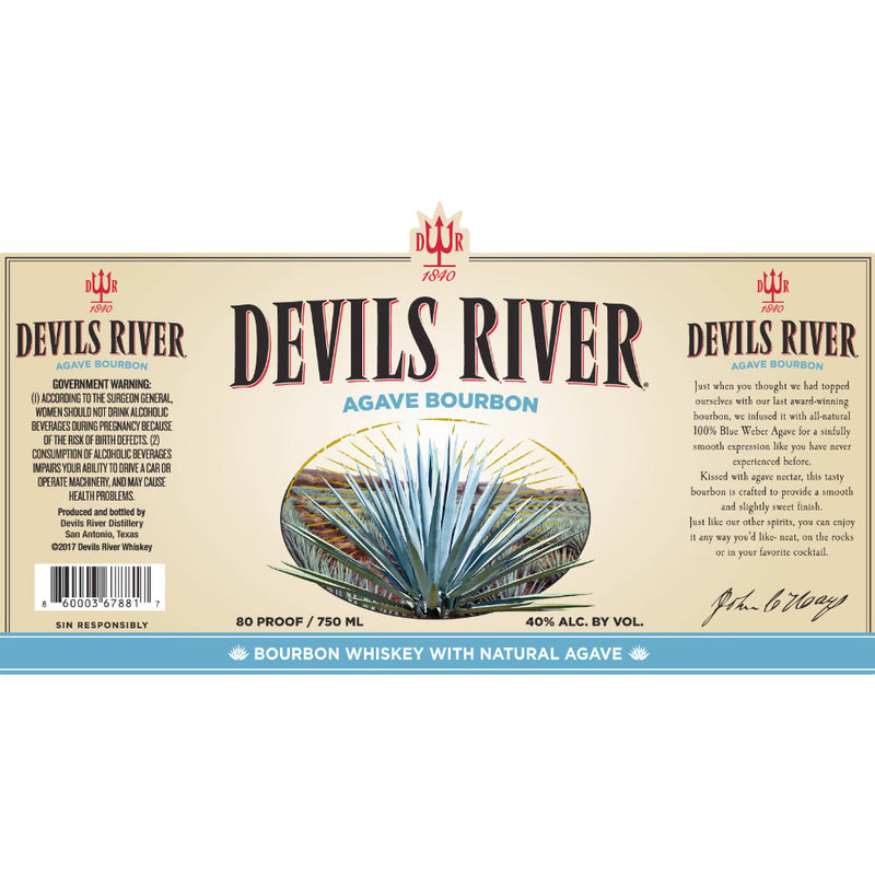 Devils River Agave Bourbon - Goro&