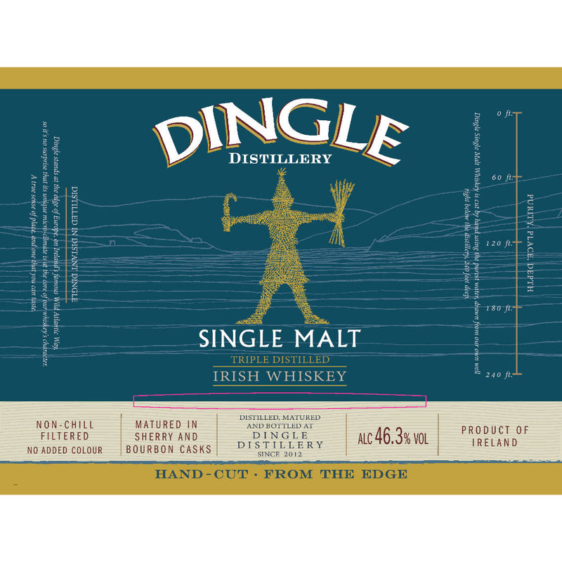 Dingle Single Malt Triple Distilled Irish Whiskey - Goro&