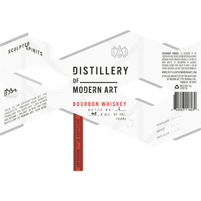 Distillery of Modern Art Bourbon Batch No.1 - Goro's Liquor