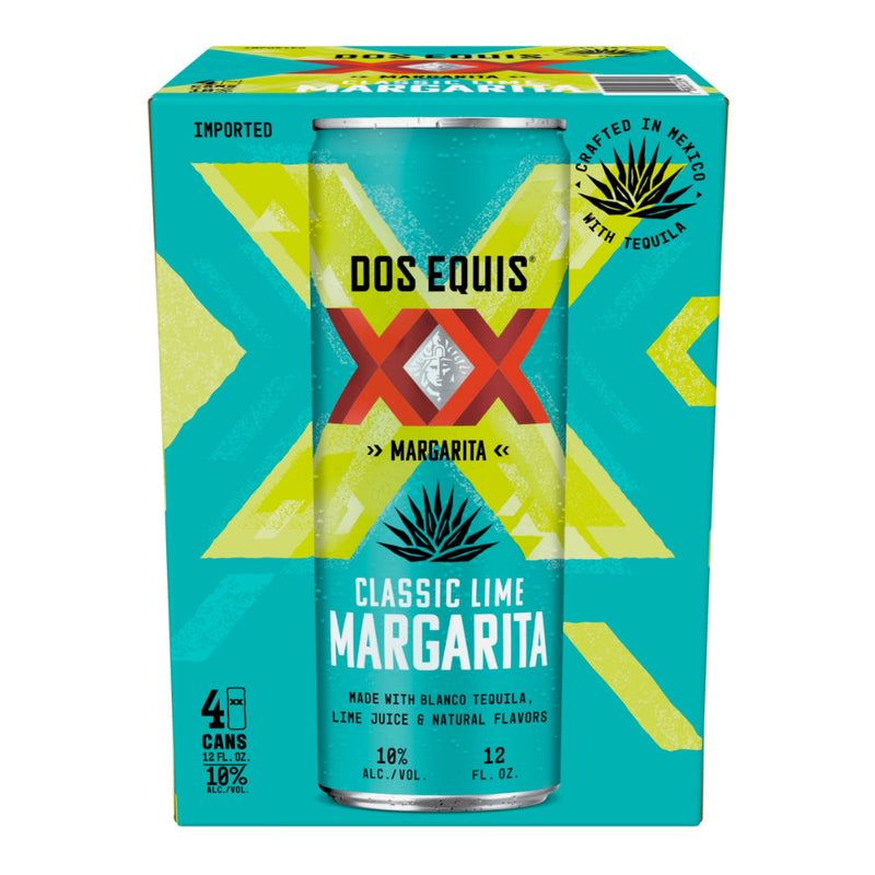 Dos Equis Classic Lime Margarita Canned Cocktail 4pk - Goro&