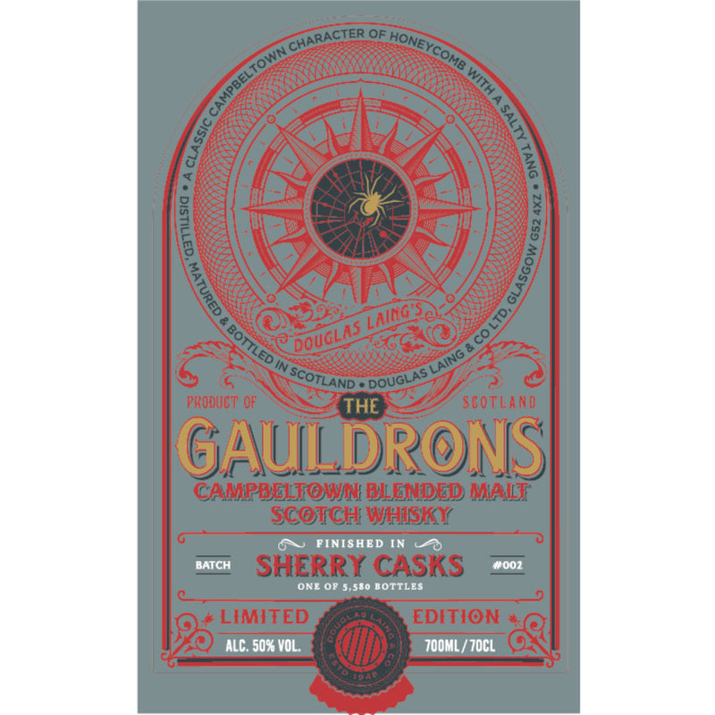 Douglas Laing The Gauldrons Campbeltown Blended Malt Scotch Batch 2 - Goro&