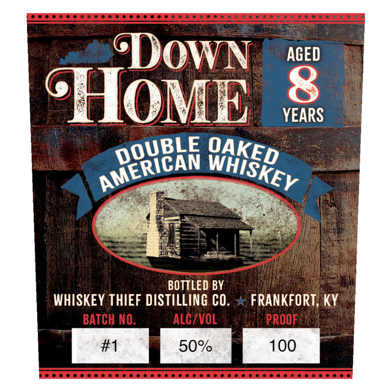 Down Home 8 Year Old Double Oaked American Whiskey - Goro&