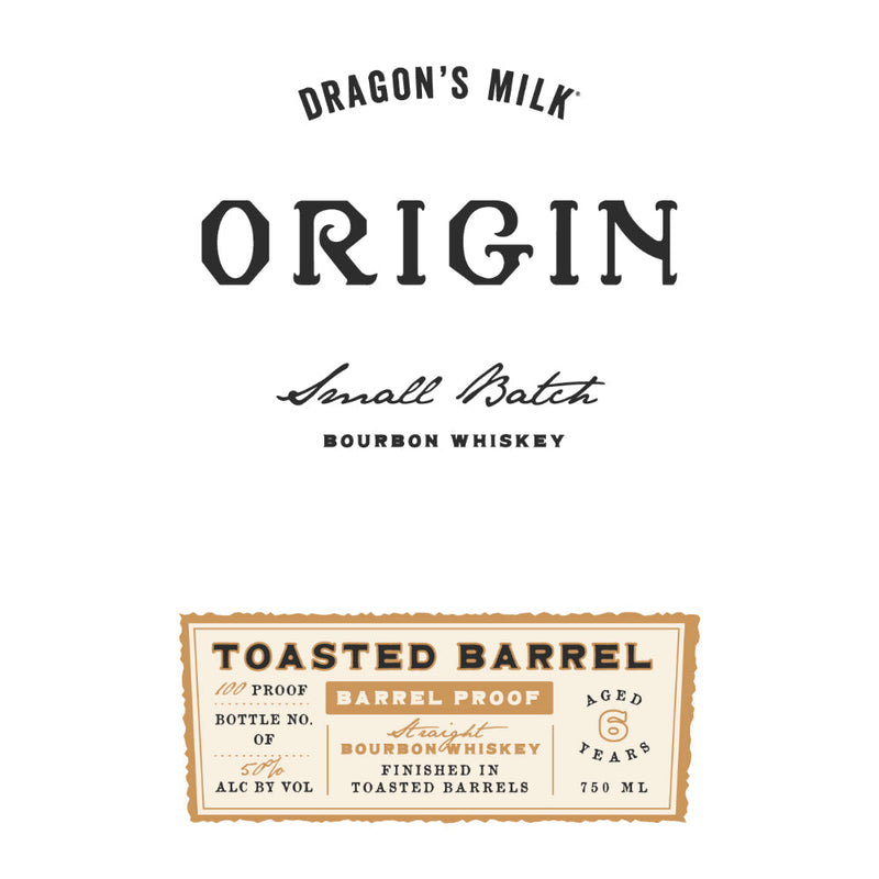 Dragon’s Milk Origin Small Batch Toasted Barrel Bourbon - Goro&