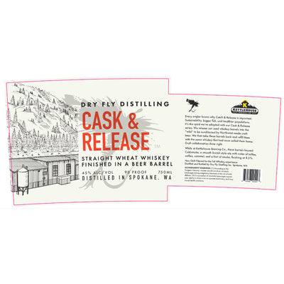 Dry Fly Cask & Release Kettlehouse Beer Barrel Finished - Goro's Liquor